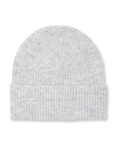 Mbym - Muskan Beanie - Light Grey Melange